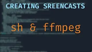 screencasts from the command line - ffmpeg