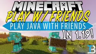 How To Play with Friends in Minecraft Java Edition 1.19 (PC)