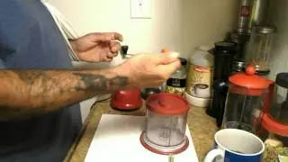 Ninja nj100 Small Food Chopper/Processor Review: Little Red Ninja Chopper