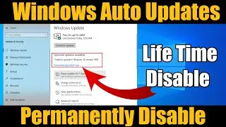 How to Disable Windows Automatic Updates on Windows 10 Permanently (2024)