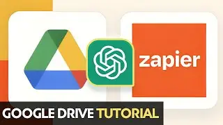 Zapier and ChatGPT For Google Drive: OpenAI For Files | Tutorial