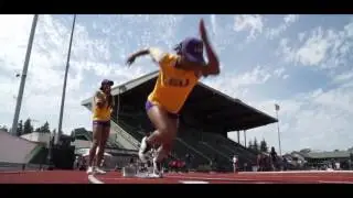 LSU Track & Field's NCAA Championships Tuesday Practice (6/8/16)