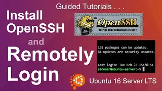 03s Install OpenSSH and Remotely log into the Ubuntu Server (VPS)