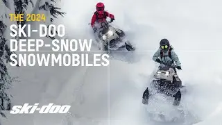 The 2024 Ski-Doo Deep-Snow lineup