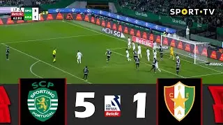 Sporting CP x Estrela Amadora [5-1] | Liga Portugal Betclic 2024/25 | Resumo da Partida!