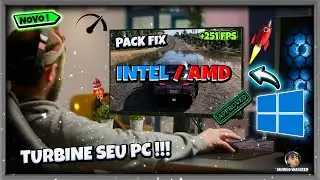 ✅ PACK FIX DE OTIMIZAÇÃO PARA AMD / INTEL | PACK LITE FIX 2.1 |