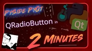 PySide + PyQt | QRadioButton in 2 Minutes