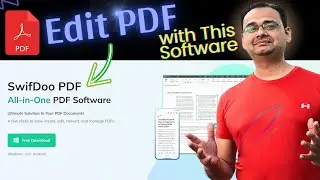 SwifDoo PDF Software | PDF Editing Software 🔥 (Edit, Merge, Split, OCR, AI Features)