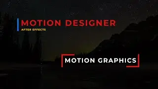 Создание текстовой плашки в After Effects  | Lower Third