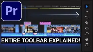 All Adobe Premiere Pro CC Toolbar Tools Explained! (Tutorial / How to edit)