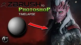 Zbrush to Photoshop 