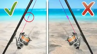Stop snapping your line on beach fishing pitches - strong method.
