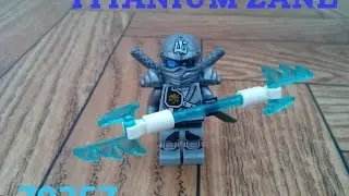 LELE Ninjago Зейн (Титановый) (79257)-ОБЗОР