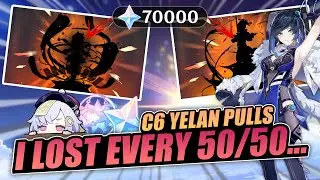 How it feels to lose every 50/50 pulling for C6 Yelan... | Genshin Impact