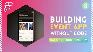 Build an Event App Without Code @FlutterFlow - Part8 Homepage #Tutorial #Begginers