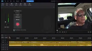 Recording narration in CyberLink PowerDirector