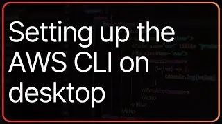 How to install the AWS CLI (October 2024)