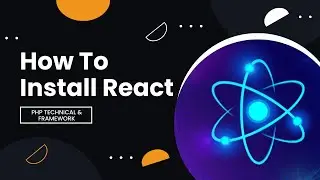 Install react using cmd || Install React on Windows|| How to setup React.js on Windows