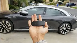 This Happen When LUCID Air Grand Touring Key Fob Battery Was Low & How To Change Battery