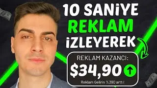 YENİ: 10 SANİYELİK REKLAM İZLE GÜNDE $30 PARA KAZAN! 💰- Reklam İzleyerek İnternetten Para Kazanma