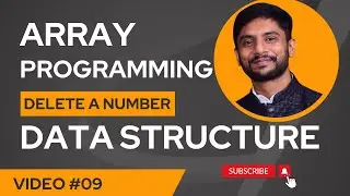 Remove an Element From Array | Data Structure | In Hindi