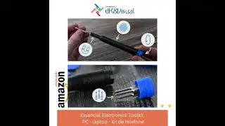 iFixit Essential Electronics Toolkit - PC, laptop, kit de reparo de telefone