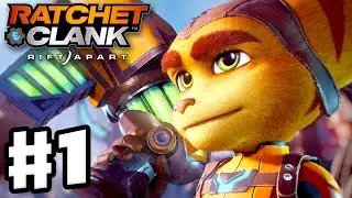 Ratchet & Clank: Rift Apart - Gameplay Walkthrough Part 1 - Intro and Nefarious City! (PS5)