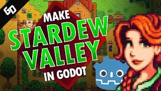 Stardew Valley like game in GODOT C# Tutorial Episode 1 Character movement