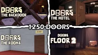 The Most Longest Possible DOORS Game (1250 Doors) - Roblox