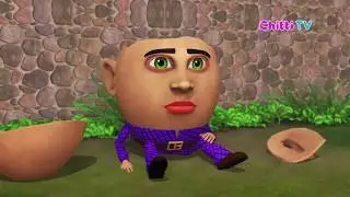 Humpty Dumpty Nursery Rhyme | 3D Animation English Rhymes for children | chitti tv