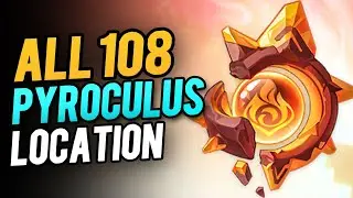 All 108 Pyroculus Locations in Natlan 5.0 | In Depth Follow Along Route | Genshin Impact 5.0