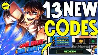 ⚠️*NEW ALL!!⚠️WORKING CODES FOR ONE FRUIT SIMULATOR 2024! ROBLOX ONE FRUIT SIMULATOR CODE