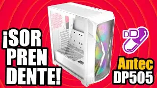 Ahorrate los Ventiladores ARGB, Gabinete CASI PREMIUM, Listo para "discos duros solidos" Antec DP505