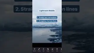Adobe Lightroom Enable Lens Correction