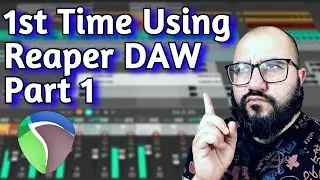 REAPER Daw Tutorial For Beginners - Making Music with FREE Vst Plugins - Getting Started (Part 1)