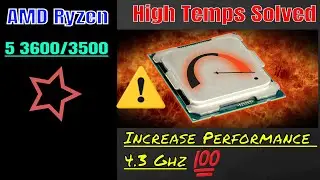 (हिन्दी Language) Overclock And Undervolt Ryzen 5 3600 To Increase Performance And Decrease Temps.