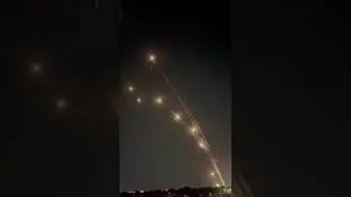 The Iron Dome repels Palestinian rockets