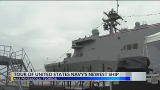 WKRG News 5 tours USS Richard M. McCool Jr. ahead of commissioning ceremony