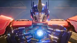 Optimus Prime Takes The Matrix Of Leadership and Kills Megatron - Optimus Vs. Megatron (HD)