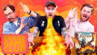 Let's Play THE FLAMES OF FAFNIR | Board Game Club 