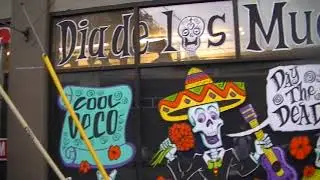 Dia de los Muertos / Halloween WINDOW PAINTING