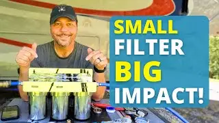 Blu Tech Trio - Compact RV Triple Filter System (Testing and Install)