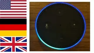 Amazon Echo - How to change Alexas accent & Language. British, Deutsch (German) and USA.