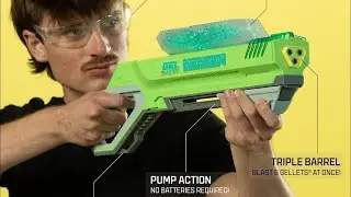 Gel Blaster Barracuda Pump Action Blaster Launch Video