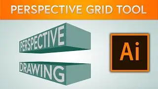 Perspective grid tool - Illustrator tutorial