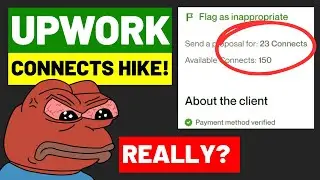 Upwork Connects Update 2024: Costs Rise to 23 Connects Per Job | Bad News for Beginners Freelancers
