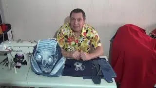Обзор набора для рукоделия и выкройки сумка рюкзак сова своими руками