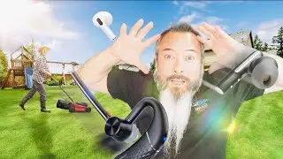 Ultimate UC Bluetooth Headset Showdown: Noise-Canceling Mic vs. Riding Lawnmower!