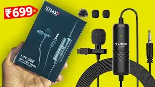 Synco Microphone lav-s8 Unboxing 🔥 Best Mic For Youtubers | Best Affordable Mics for YouTube