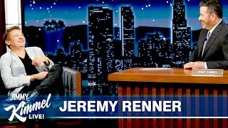 Jeremy Renner 'The Toughest Avenger'; Jokes About The Accident In Jimmy Kimmel Live